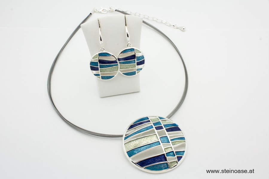 Mode-Collier 'Ocean Blue'